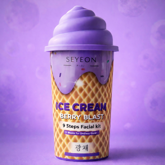 Ice Cream Berry Blast – 9 Steps Facial Kit