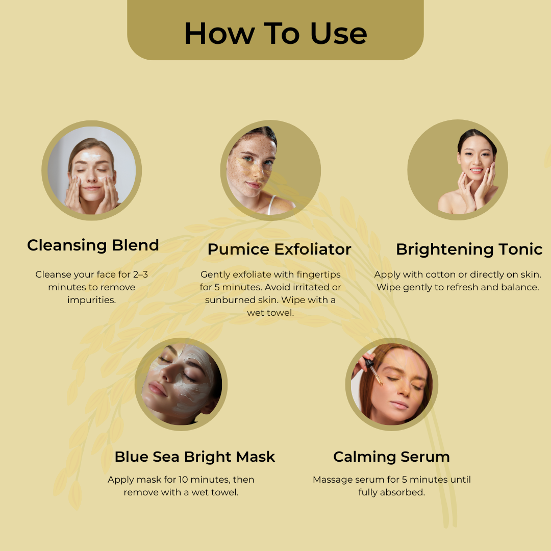 Korean Glass Bridal Facial Kit