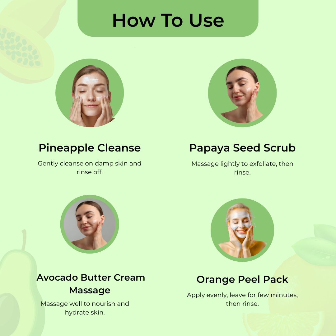 Fruitamins Advance facial Kit
