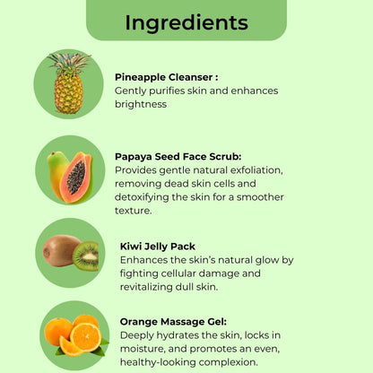 Fruitamins Advance facial Kit