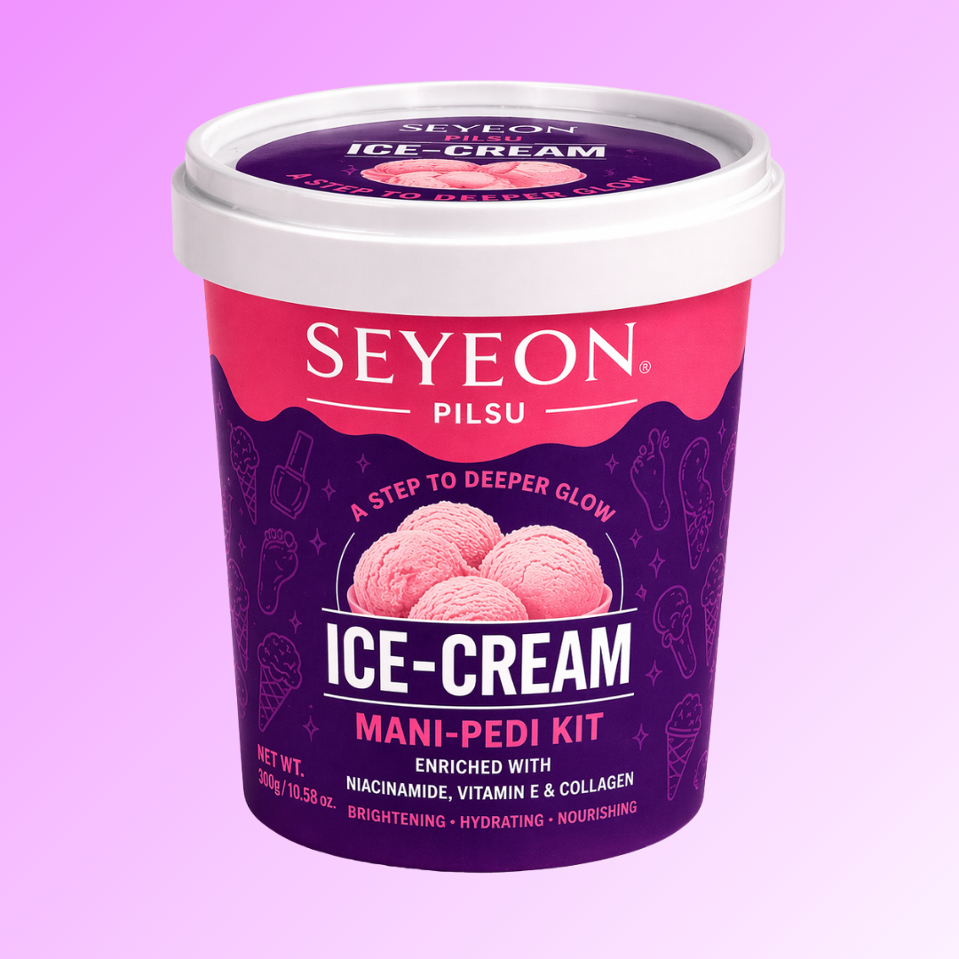8 Steps Korean Glow Ice-Cream Mani-Padi Kit