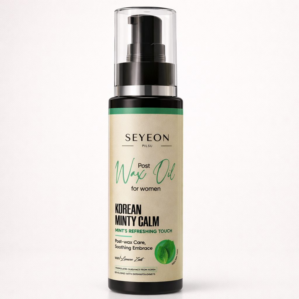 Korean Minty Calm Post Wax Oil