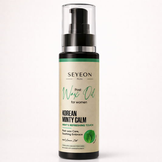 Korean Minty Calm Post Wax Oil