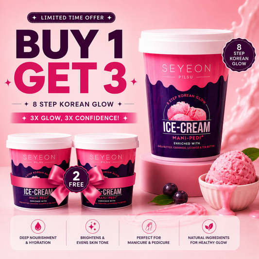Buy 1 Get 3 Korean Pedi Mani
