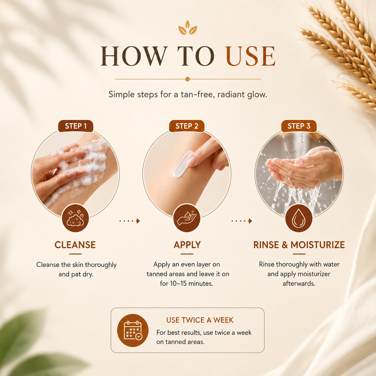 Korean Glow De-Tan Cream