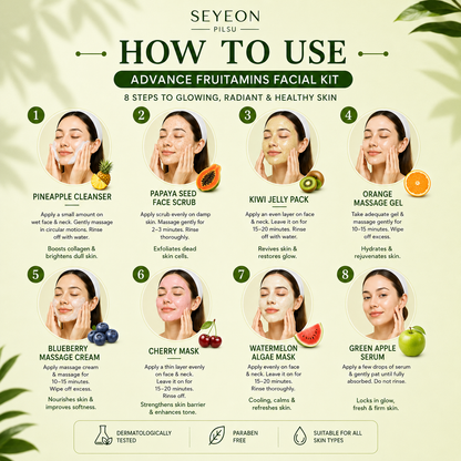 Fruitamins Advance facial Kit