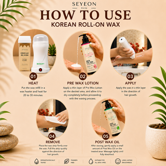 Korean Glass Roll-on Wax