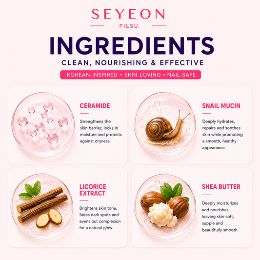 8 Steps Korean Glow Ice-Cream Mani-Padi Kit
