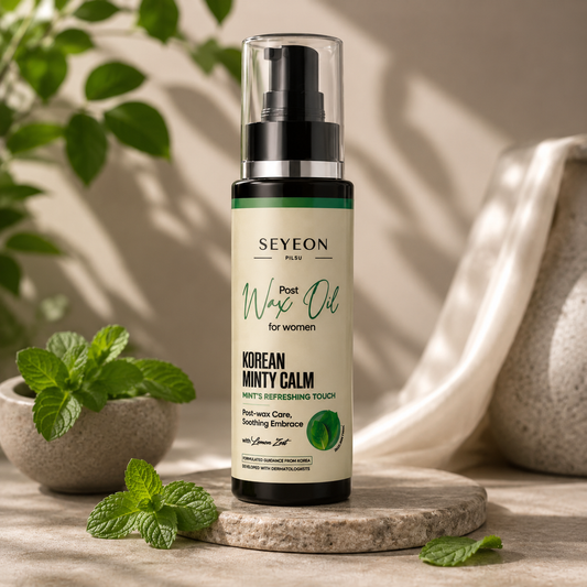 Korean Minty Calm Post Wax Oil