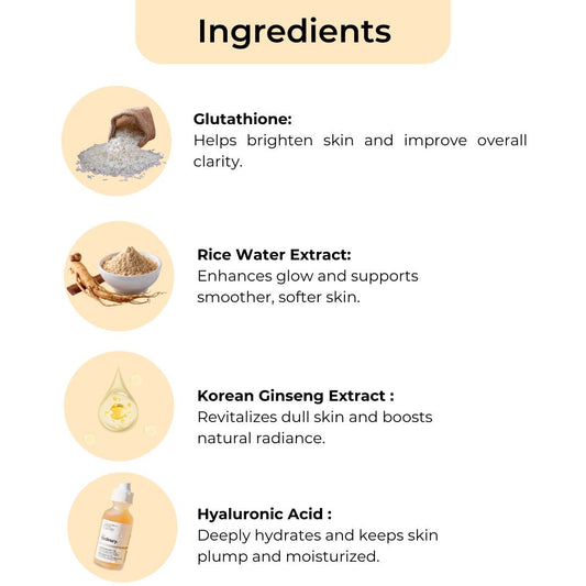 Korean Glass Deep Detox Cleanup - Facial Kit